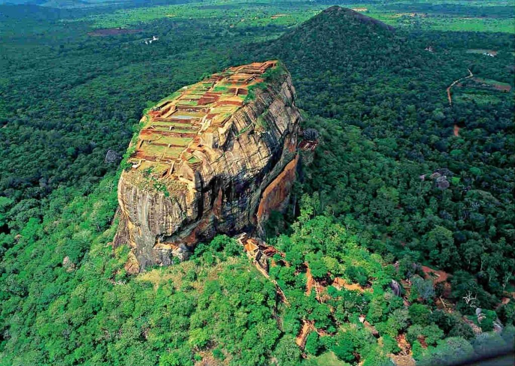 Sigiriya Sri Lanka Donde El Le n Tiene Su Guarida